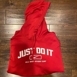 Red Nike Hoodie